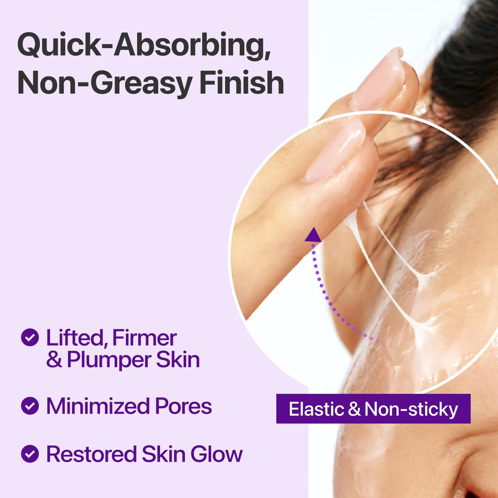 numbuzin No.9 NAD+ Peptide Serum for Face, Neck and Body - for anti-aging, Sagging Skin, Fine Lines & Elasticity, Lifting, Hydrating & Skin Tightening Formula, Korean Skincare 1.69 fl oz