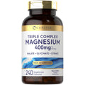 Carlyle Triple Magnesium Complex | 400 mg | 240 Capsules
