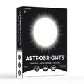 Astrobrights Colored Cardstock, 8.5" x 11", 65 lb/176 gsm, Stardust White (Multi-Color Flecked), 250 Sheets (21408)
