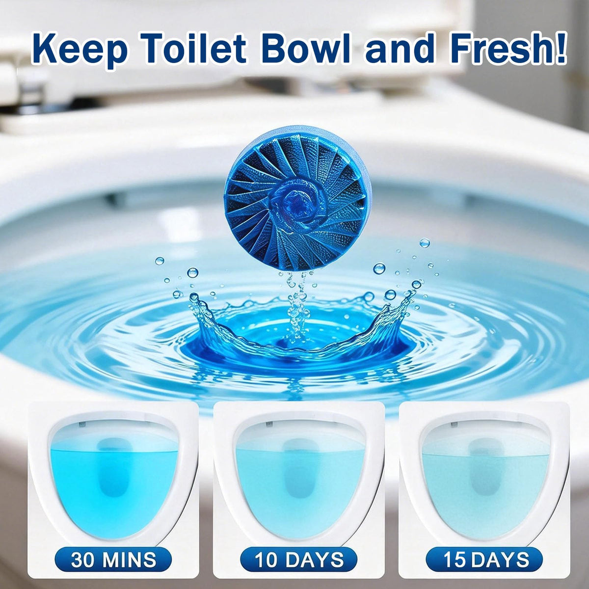 Automatic Toilet Bowl Cleaner Tablets