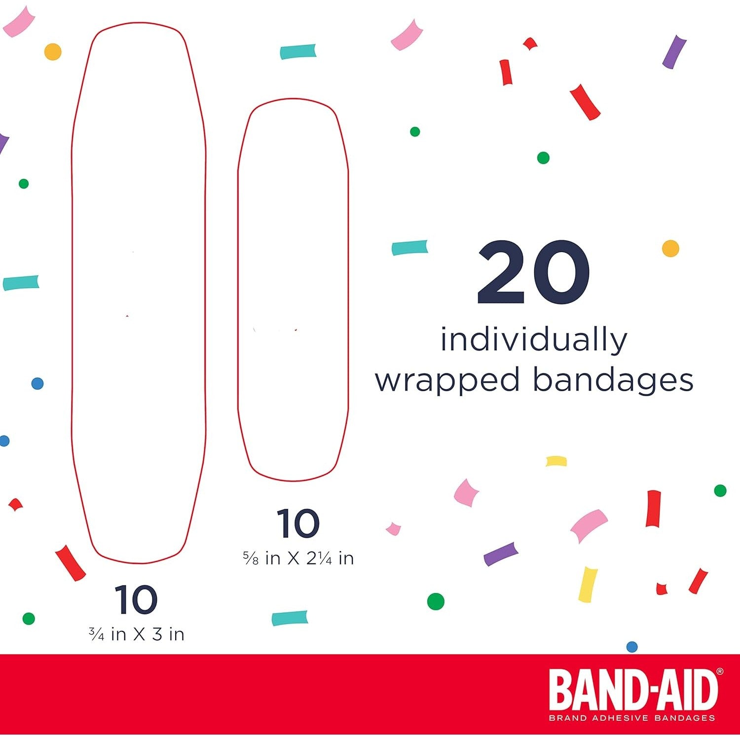 Buy now Band-Aid Brand Sterile Adhesive Individually Wrapped Bandages for Kids Featuring Nickelodeon Paw Patrol Characters, First Aid & Wound Care of Minor Cuts & Scrapes, Assorted Sizes 20 ct at indiglob india
