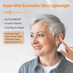Flaygo Rechargeable Hearing Aid for Seniors with Hearing Loss,Clear Sound