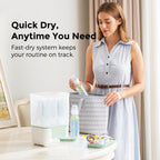 Momcozy New Modular Nesting 4 in 1 Compact Bottle Sterilizer and Dryer
