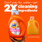 Buy now Tide Plus Boost of Ultra Downy Liquid Laundry Detergent, April Fresh Scent, 92 fl oz, 65 Loads, Laundry Detergent Liquid with Long-Lasting Freshness at indiglob india