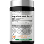 Horbäach B12 Vitamin 5000 mcg | 120 Fast Dissolve Tablets | Sublingual Methylcobalamin | Natural Berry Flavor | Vegan, Non-GMO & Gluten Free Supplement