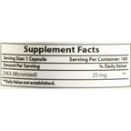 Buy now Best Naturals, Micronized DHEA 25 mg 180 Capsules at indiglob india