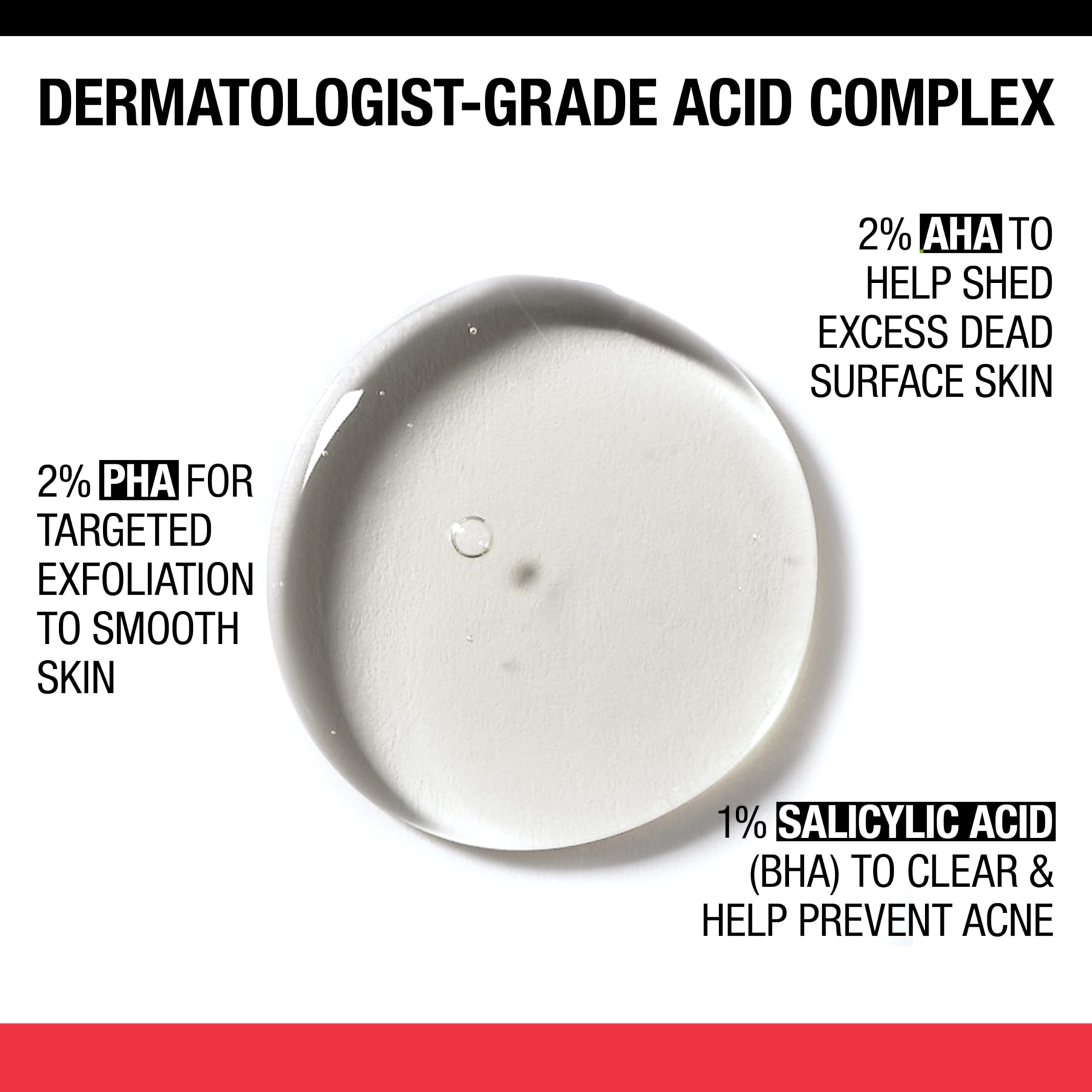 Buy now Neutrogena Stubborn Texture Daily Acne Facial Cleanser, Salicylic Acid Face Wash + Glycolic & Polyhydroxy Acids, Fragrance-Free, 6.3 fl. oz at indiglob india