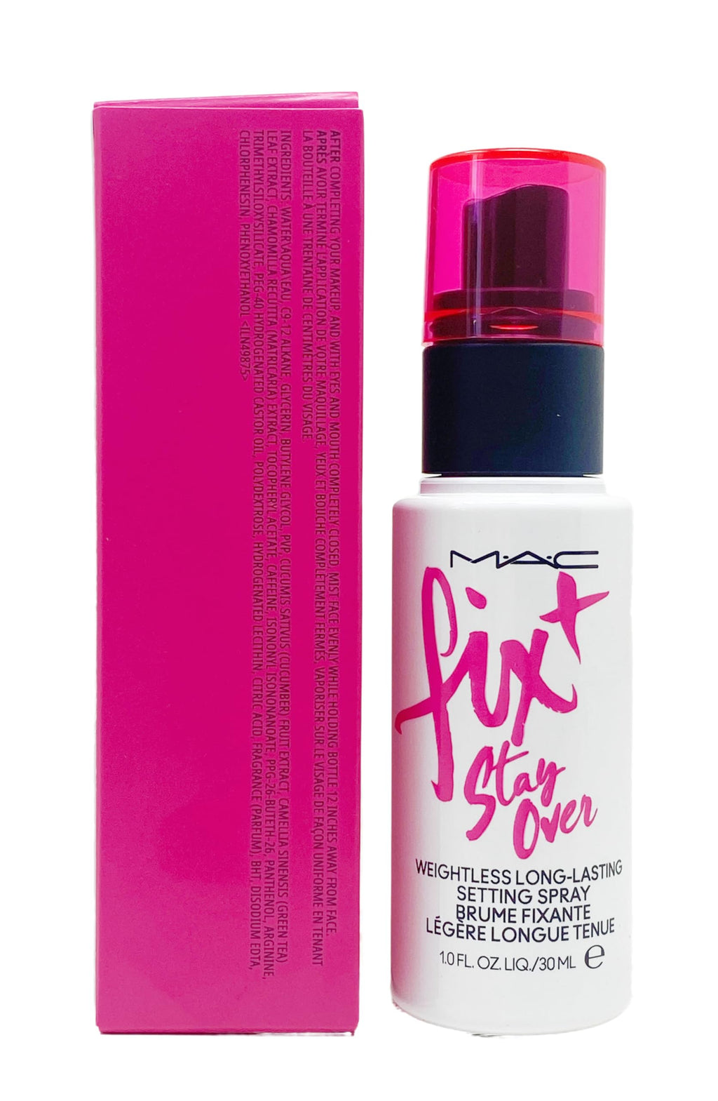 Buy now MAC Fix + Stay Over Weightless Long-Lasting Setting Spray (1 Fl Oz / 30 mL) (1 Fl Oz / 30 mL) at indiglob india