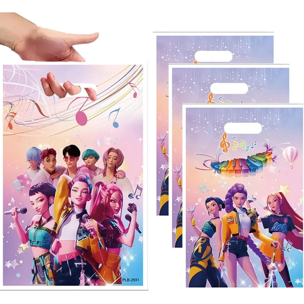 AGOODTO 30PCS Demon movie Hunters party gift bags, supplies, and decorations. Perfect for cartoon parties, ideal for kids, and great for family events, prizes, carnivals, and Christmas.
