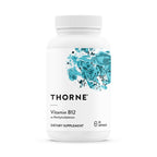 THORNE Vitamin B12 1,000 mcg, Active Methylcobalamin, 60 Capsules | Supports Methylation, Heart & Nerve Health, Cognitive Function & Healthy Homocysteine Levels*, NSF Contents Certified