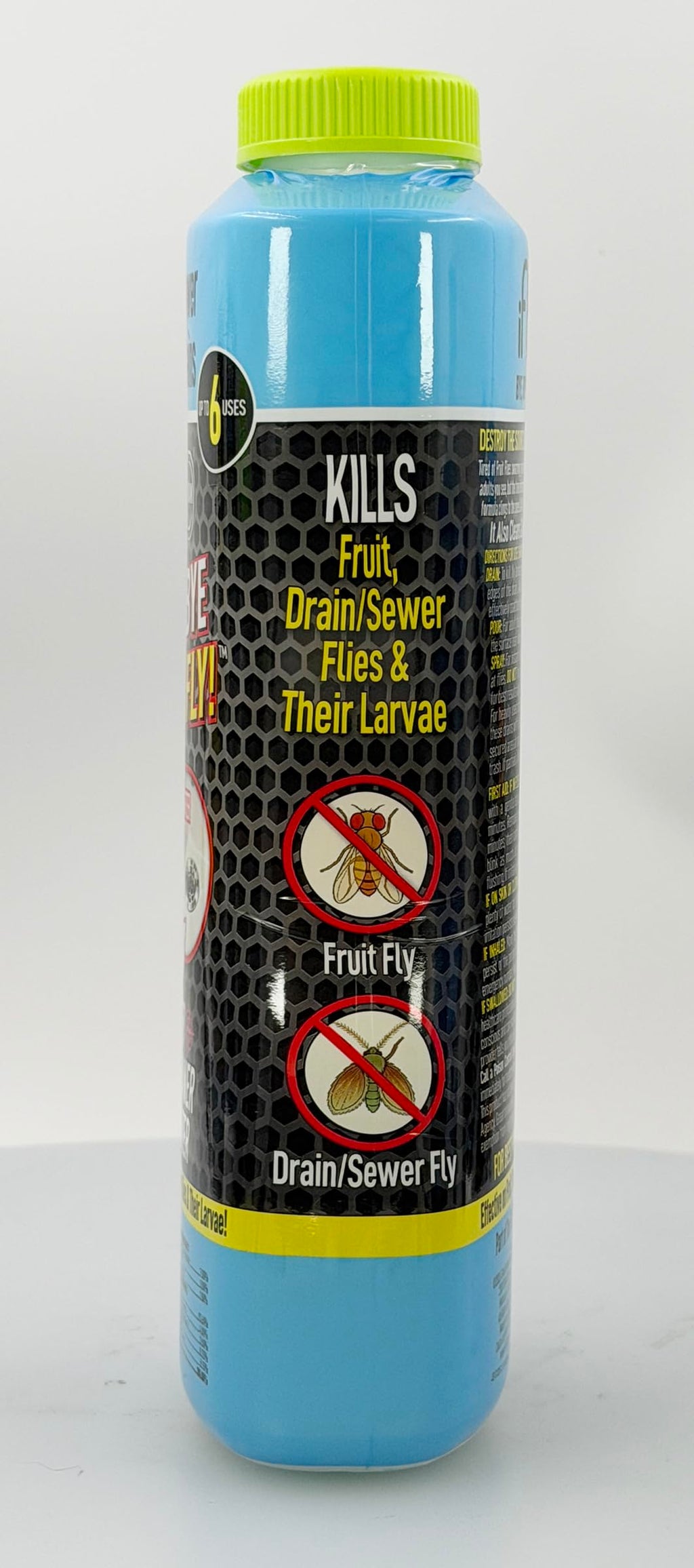 iFLO Bye Bye Fruit Fly Drain Cleaner & Eliminator, Mint Scent (1 Pack 32oz)