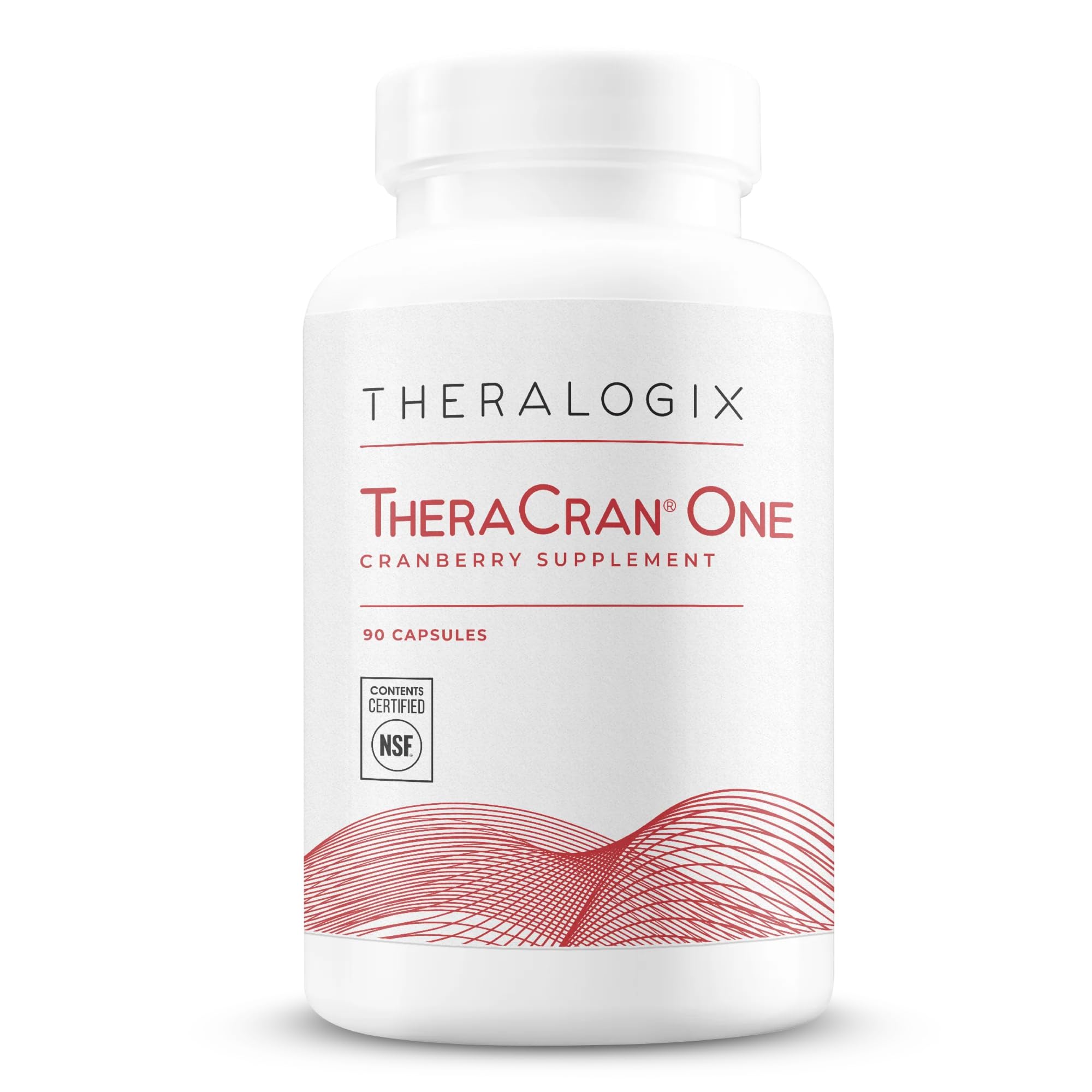 Theralogix TheraCran One Cranberry – UTI Prevention, NSF Certified | Helps prevent UTIs with 36mg of soluble proanthocyanidins (PACs) — the research-backed dose.*