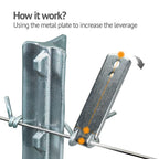 Buy now Fence Wire Twister for T Post Clips, Time Saver Barb Wire Fence Tools Easy to Use Strong Enough to Twist Any Fencing Wire (2 Pack) at indiglob india