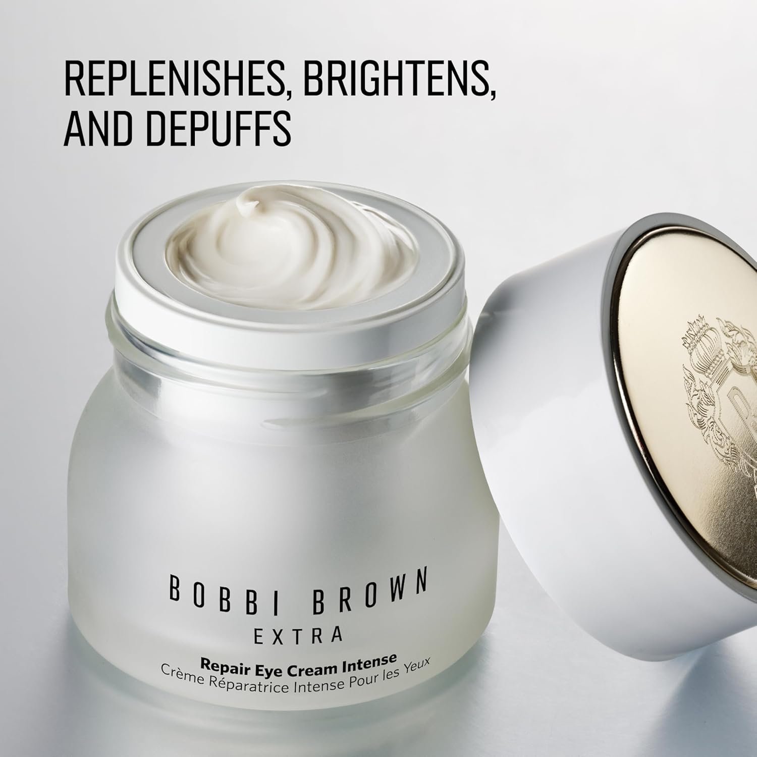 Buy now Bobbi Brown Extra Repair Eye Cream Intense | Replenish, Depuff, & Brighten | Under Eye Cream with Argireline Peptide, Hyaluronic Acid, & Glycerin at indiglob india