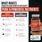 Saw Palmetto Extract – 10X Potency, Pharmaceutical Grade Strength - Plus Pumpkin Seed Oil - Supports Prostate Health, Relieves Urination Issues, Supports Hair Growth, DHT Blocker – 60 Softgels