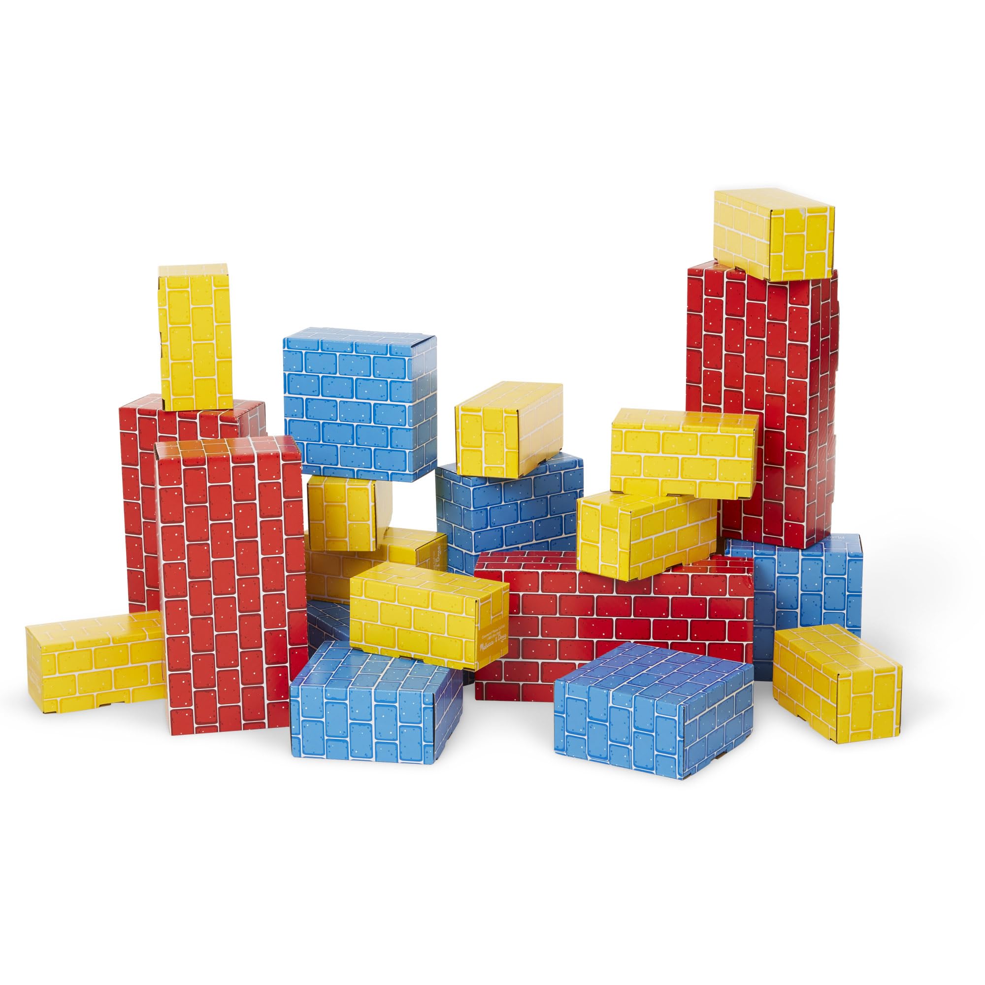 Buy now Melissa & Doug Deluxe Jumbo Cardboard Blocks (24 Pieces) - FSC Certified at indiglob india