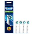 Buy now Oral B Cross Action Replacement Electric Toothbrush Heads x4 at indiglob india