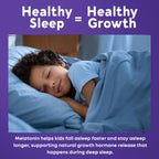 Height Growth Gummies with Melatonin - Kids Sleep Gummies with Ashwagandha