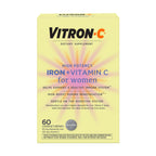 Vitron-C High Potency Iron Supplement, Immune Support, 125mg Vitamin C, 60 Count, Pack of 1