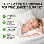 BIOptimizers Magnesium Breakthrough Advanced 10 Complex, 550mg, 60 Capsules