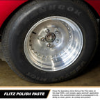 Buy now Flitz Multi-Purpose Metal Polish Paste - 1.76oz Tube of USA-Made Chrome Polish - Works on Stainless Steel, Aluminum, Plastic, Jewelry and Cars - Non-Abrasive Cleaner & Rust Remover (1 Pack) at indiglob india