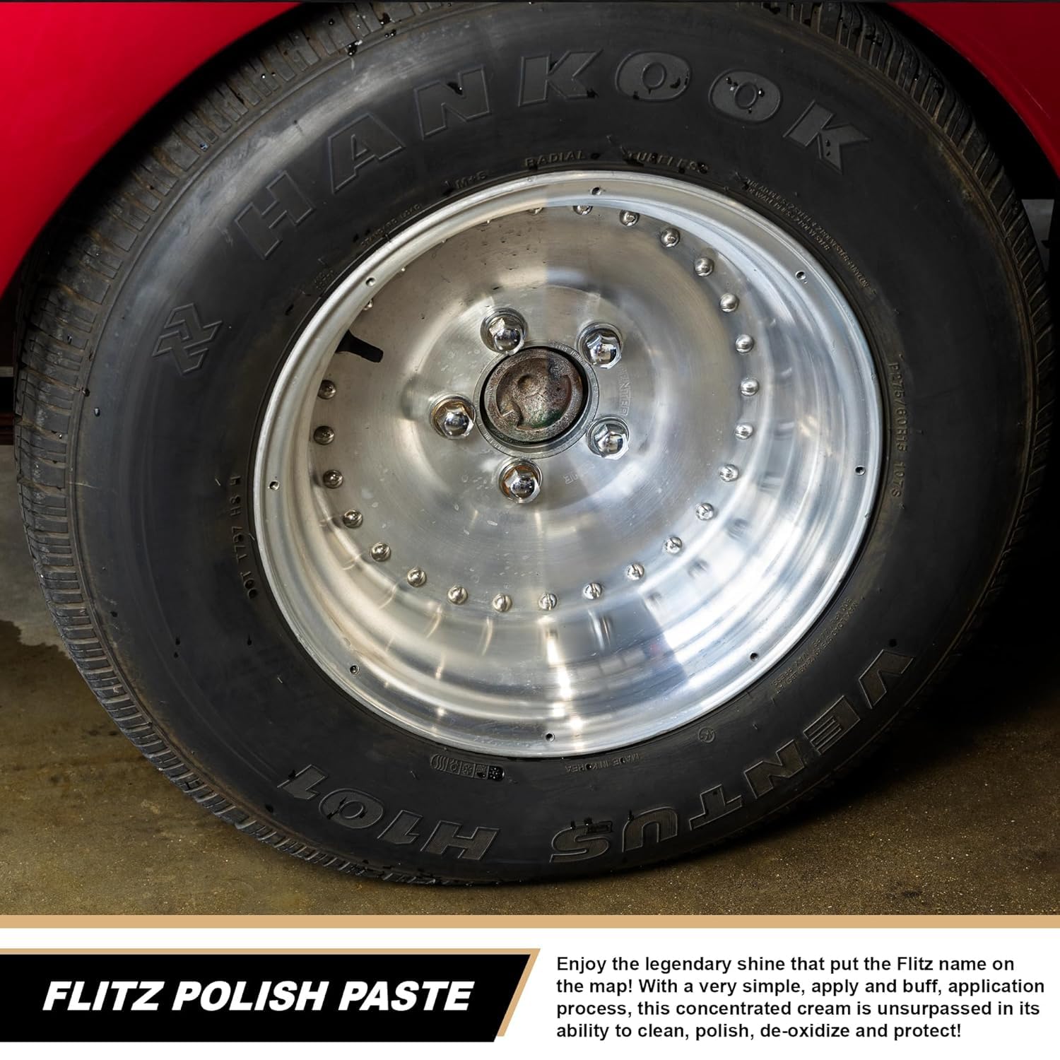 Buy now Flitz Multi-Purpose Metal Polish Paste - 1.76oz Tube of USA-Made Chrome Polish - Works on Stainless Steel, Aluminum, Plastic, Jewelry and Cars - Non-Abrasive Cleaner & Rust Remover (1 Pack) at indiglob india