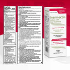 TARO Ivermectin Lotion 0.5% Lice Treatment for Adults and Kids 4FL Oz