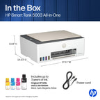 HP Smart Tank 5003 Wireless All-in-One Ink Tank Printer, Scanner, Copier with up to 3 Years of Ink Included, Best-for-Home, Cartridge-Free Refillable, AI-Capable (9B2D3A)