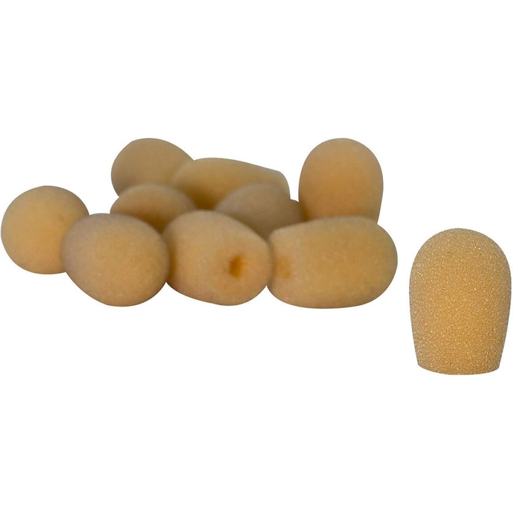 Buy now OnStage On-Stage ASWS20N10 Tan Windscreens for Headset Microphones, 10 Pack at indiglob india