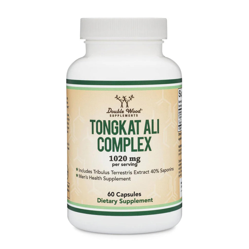 Tongkat Ali 1,020mg, 200:1, Hormone Support For Men + Women, 60 Capsules | Mood, Performance + Testosterone Booster for Men + Women, Eurycoma Longifolia Root, Longjack Tongkat Ali, Third-Party Tested