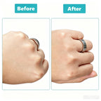 Ring Sizers for Loose Wide Rings - Invisible Clip-on Ring Size Adjusters