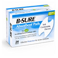 Birchwood Laboratories B-Sure Absorbent Pads for Light Accidental Bowel Leakage Box/24 Pads