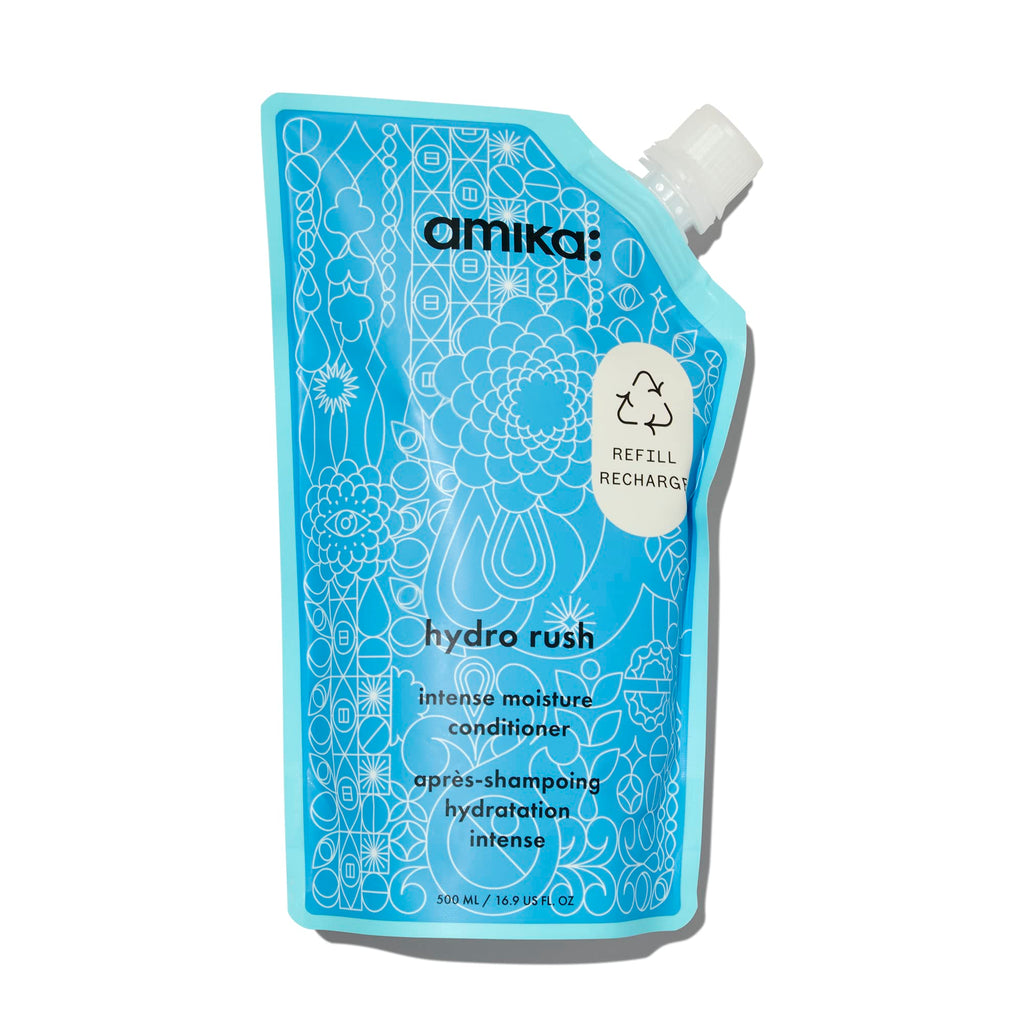 amika hydro rush intense moisture conditioner with hyaluronic acid