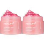 medicube Jelly Cream with Collagen & Niacinamide, 1.69 fl.oz | Freeze-Dried Hydrolyzed Collagen for Skin Barrier Hydration, 24H Glow & Lifted Look, Korean skincare, 1.69 fl.oz