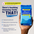 Buy now T.N. Dickinson's Witch Hazel Soothing Cleansing Cloths | Removes Dirt, Oil, Impurities | For Oily, Irritated, Red, Damaged, Blemished, Sensitive Skin | 25 Total Wipes at indiglob india