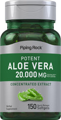 Piping Rock Aloe Vera Supplement | 150 Softgels