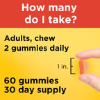 Nature Made Extra Strength Dosage Vitamin C 500mg per Serving, 60 Gummies | Adult Vitamin C Immune Support Gummies, For Daily Immune Support and Antioxidant Support, Tangerine Flavor, 30 Day Supply