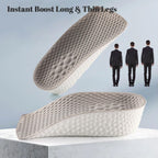 Height Increase Insoles for Men and Women, Foot Arch Contour Shoes Lifts for Men Orthopedic Heel Lift Cushion Gel Leg Discrepancy Balancer (Grey,3 Pairs - 1.5cm 2.5cm 3.5cm) (Grey)