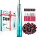 COSLUS C40 Electric Nail Drill Professional, Precise Dial Speed Control | Nail File Machine for Acrylic Gel Dip Powder Removal, Compact Manicure Tools, Beginner-friendly Polishing Set, Home