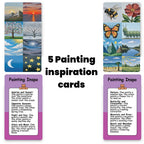 Do or Drink Sip and Paint Couples Painting Kit Game – Date Night Game with Conversation Cards, Romantic DIY Paint Kit for Two, Fun Relationship Activity, for Couples