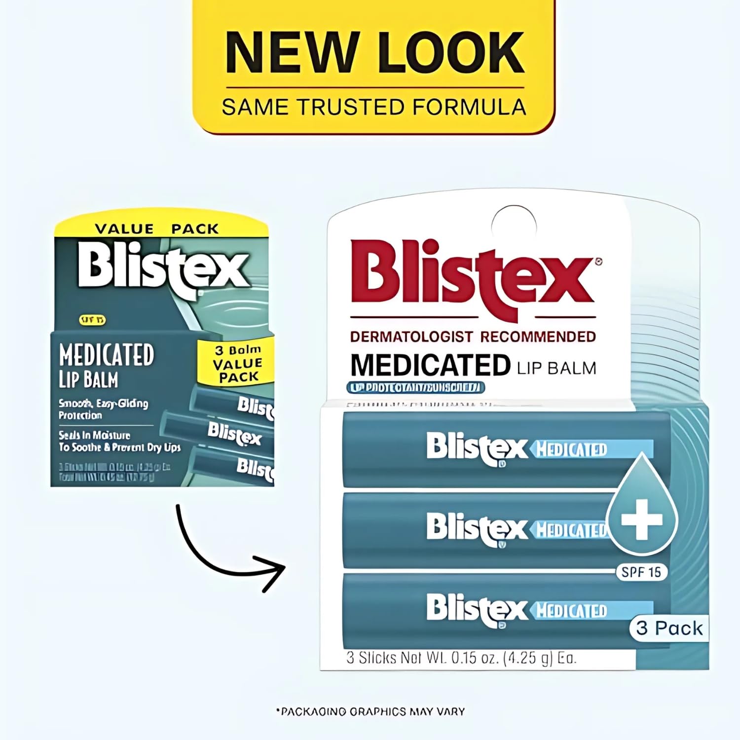 Buy now Blistex Medicated Lip Balm, 0.15 Ounce, 3 Count (Pack of 1) Prevent Dryness & Chapping, SPF 15 Sun Protection, Seals in Moisture, Hydrating Lip Balm, Easy Glide Formula for Full Coverage at indiglob india