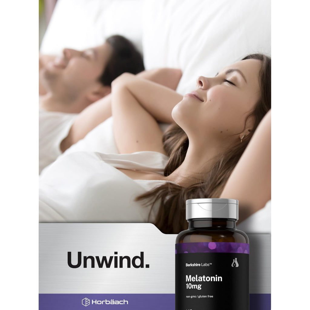 Horbäach Berkshire Labs Melatonin 10mg | 140 Quick Release Capsules