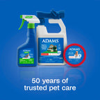 ADAMS Flea & Tick Collar for Dogs & Puppies, Flea Collar for 12 Month Prevention, Kills Fleas, Ticks & Repels Mosquitoes, Excluding California, One Size Fits All Dogs & Puppies, 2 Count