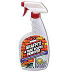 Pro Strength Cleaner for Graffiti, Paint Scuff, Overspray, Paint Spills, Permanent Markers - Brick Walls, Vehicles, Signs, Painted Walls & More