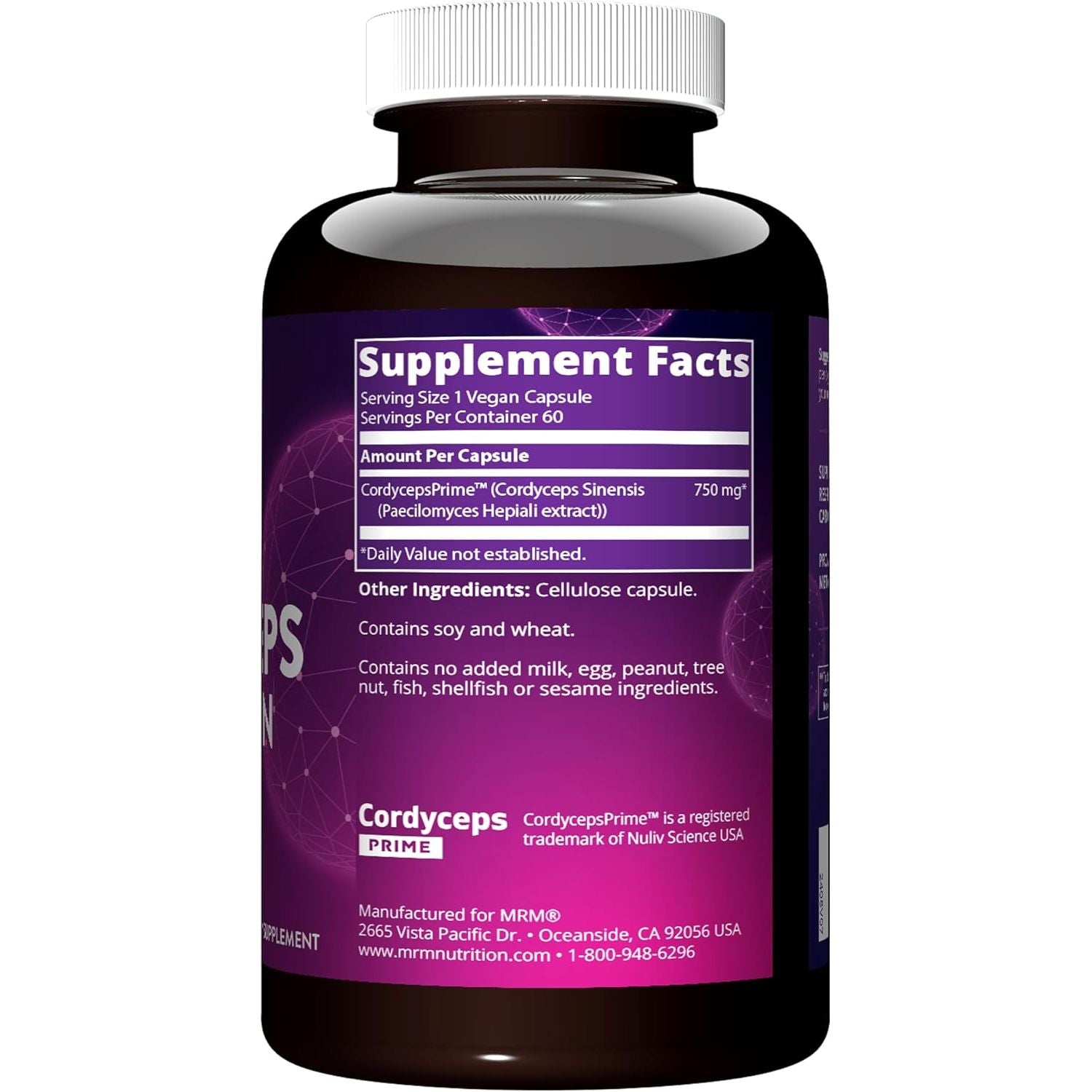 Buy now MRM Nutrition Cordyceps | CS-4 Strain | Endurance | Adaptogens | Mushrooms | Energy + Endurance | Vegan | 60 Servings at indiglob india