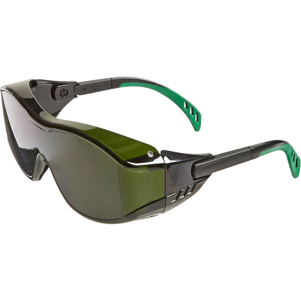 Buy now Cover2 IR OTG Safety Glasses 6966 Black Temples, IR Filter Shade 5.0 Lens 1 Pair at indiglob india
