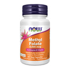 Buy now NOW Foods Supplements, Methyl Folate 5000 mcg, Superior Bioavailability, 50 Veg Capsules at indiglob india