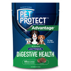 Pet Protect Digestive Health Supplement for Dogs, Chicken Flavor, 60ct