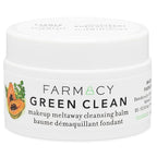 Buy now Farmacy Makeup Remover Cleansing Balm - Green Clean Waterproof Makeup Remover + Oil Based Cleanser - Gentle Exfoliating Double Cleanser - Melts From Balm to Milky Lather (100ml) 0.4 Ounce (Pack of 1) Original Balm at indiglob india