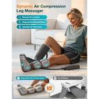 ALLJOY Leg Massager for Circulation and Pain Relief FSA,Gifts for Men Women
